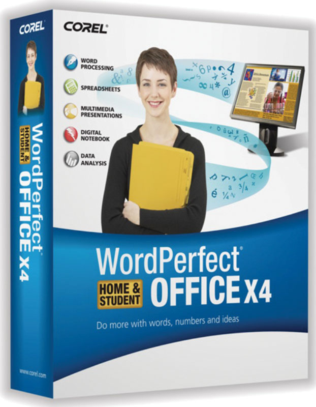 Academic Corel WordPerfect Office X4 Home and Student Edition